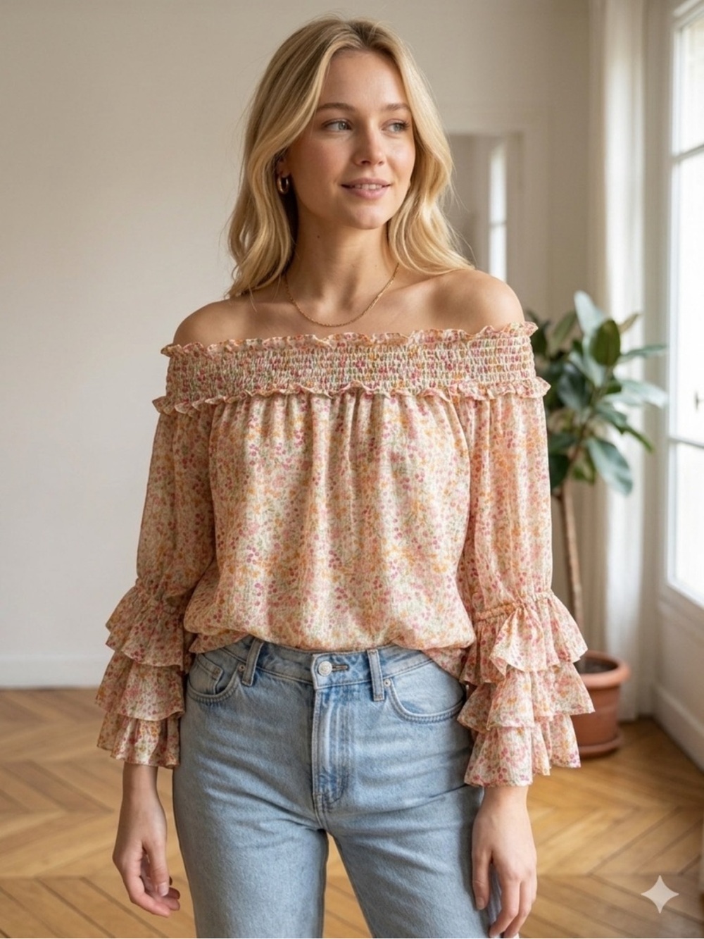 Off shoulder top